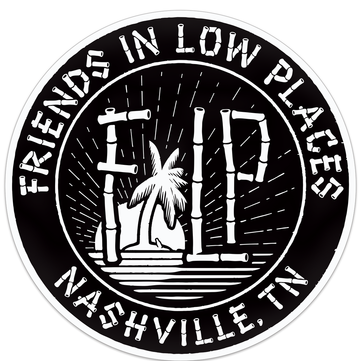 Sticker Logo Black – FILP Bar