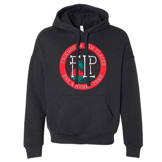FILP Black Colored Logo Hoodie