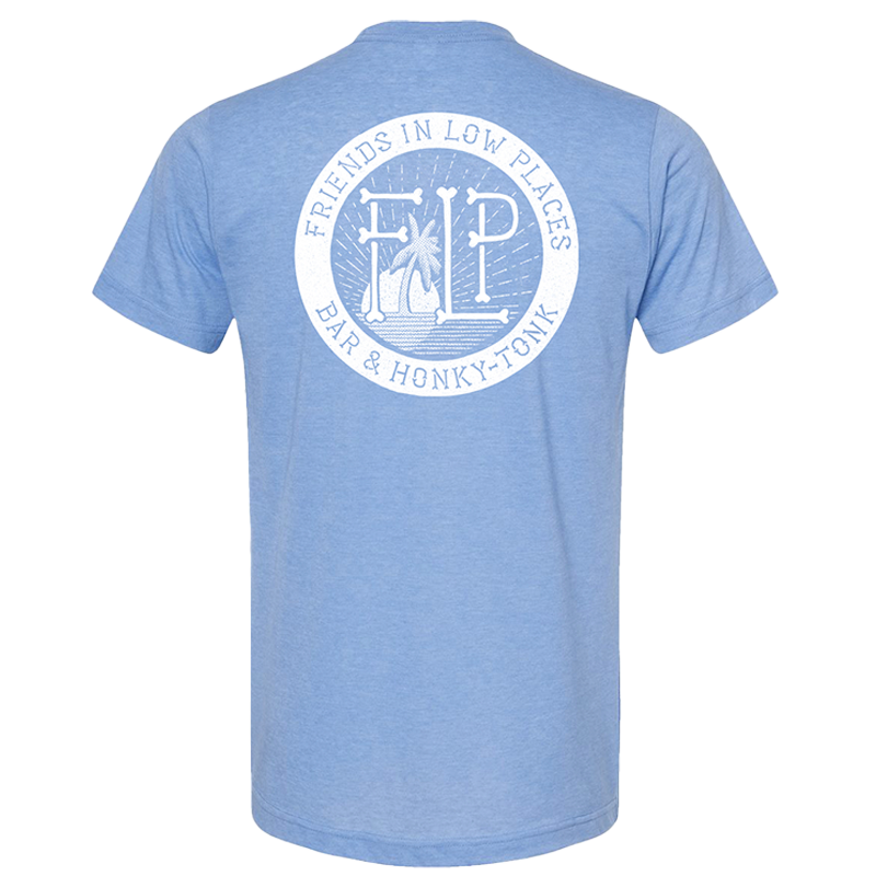 Blue Friends in Low Places Tee